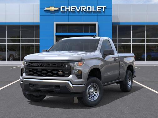 Sterling Gray Metallic 2026 Chevrolet Silverado 1500 Base
