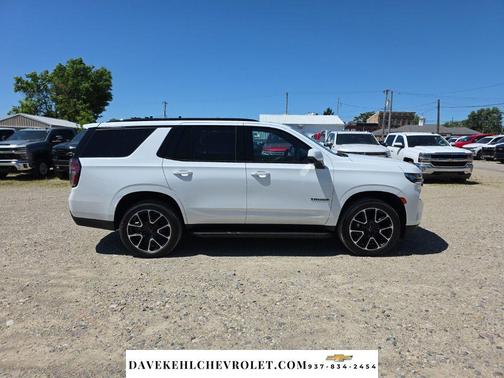 Summit White 2023 Chevrolet Tahoe 4WD RST