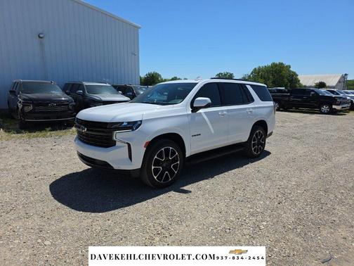 Summit White 2023 Chevrolet Tahoe 4WD RST