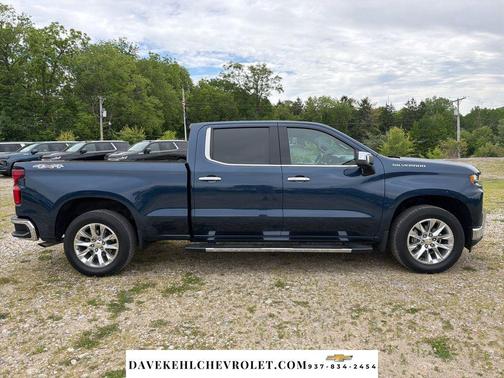 Northsky Blue Metallic 2021 Chevrolet Silverado 1500 LTZ