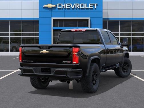 Black 2026 Chevrolet Silverado 2500 Crew Cab, Standard Bed, XR2, 4WD