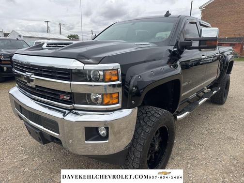 Black 2017 Chevrolet Silverado 2500 LTZ