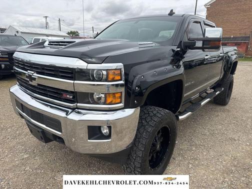 Black 2017 Chevrolet Silverado 2500 LTZ