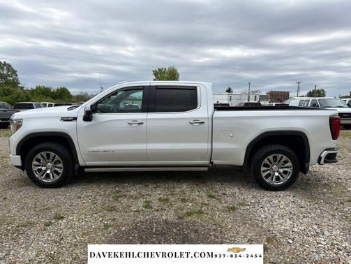 White Frost Tricoat 2019 GMC Sierra 1500 Denali