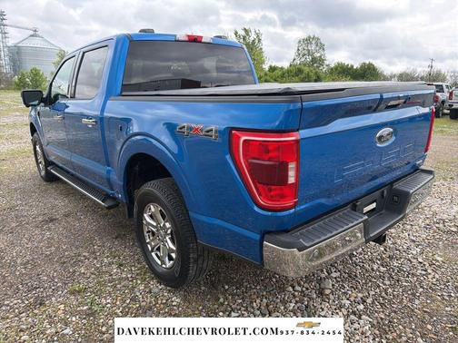 Blue Metallic 2021 Ford F-150 XLT