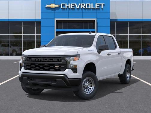 Summit White 2026 Chevrolet Silverado 1500 WT