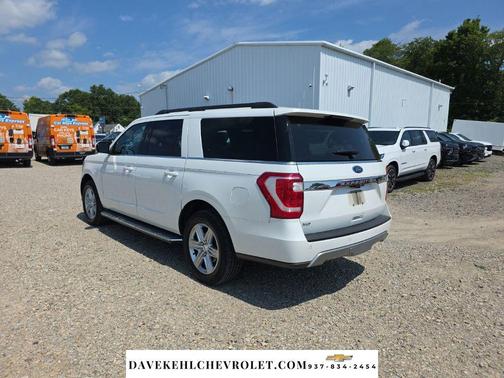 Star White Metallic Tri-Coat 2021 Ford Expedition Max XLT