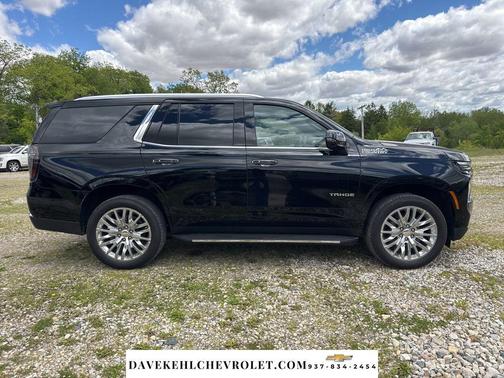 Black 2025 Chevrolet Tahoe 4WD High Country