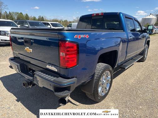 Deep Ocean Blue Metallic 2016 Chevrolet Silverado 2500 High Country