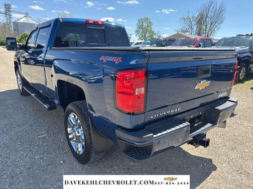 Deep Ocean Blue Metallic 2016 Chevrolet Silverado 2500 High Country