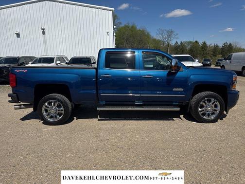 Deep Ocean Blue Metallic 2016 Chevrolet Silverado 2500 High Country