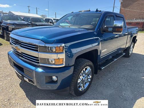 Deep Ocean Blue Metallic 2016 Chevrolet Silverado 2500 High Country