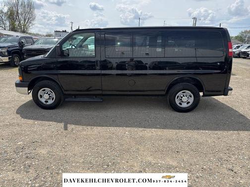 Black 2015 Chevrolet Express 2500 LT