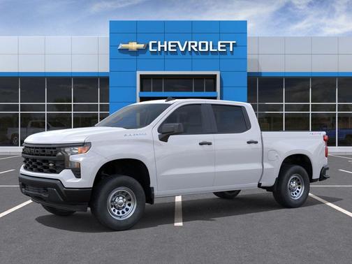 Summit White 2026 Chevrolet Silverado 1500 Base