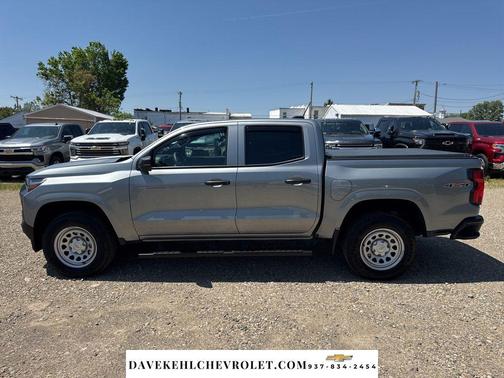 Sterling Gray Metallic 2025 Chevrolet Colorado WT