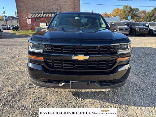 Black 2018 Chevrolet Silverado 1500 Custom