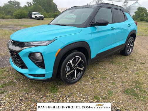 Oasis Blue 2022 Chevrolet Trailblazer RS
