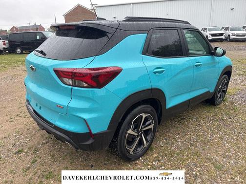 Oasis Blue 2022 Chevrolet Trailblazer RS