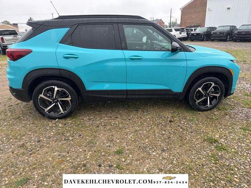 Oasis Blue 2022 Chevrolet Trailblazer RS