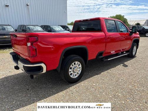 Red Hot 2025 Chevrolet Silverado 3500 LT