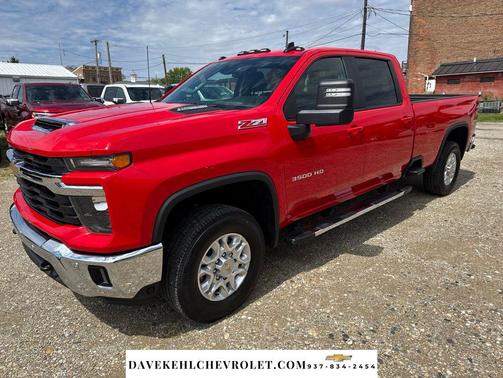 Red Hot 2025 Chevrolet Silverado 3500 LT