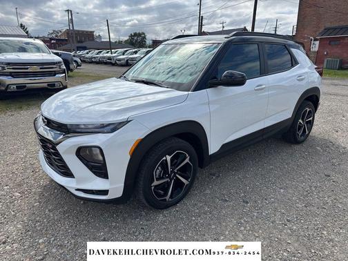 Summit White 2022 Chevrolet Trailblazer RS