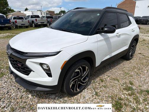 Summit White 2024 Chevrolet Trailblazer RS