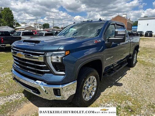 Lakeshore Blue Metallic 2024 Chevrolet Silverado 2500 LTZ