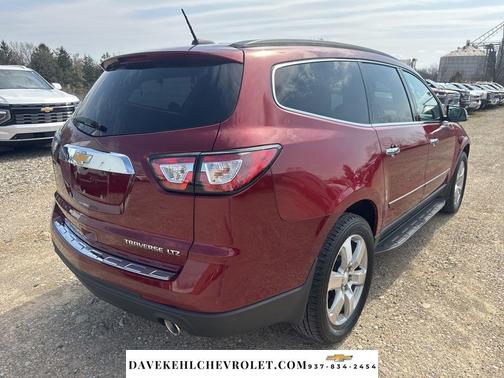 Siren Red Tintcoat 2016 Chevrolet Traverse LTZ