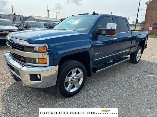 Deep Ocean Blue Metallic 2017 Chevrolet Silverado 2500 LTZ
