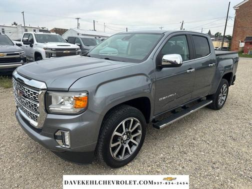 Satin Steel Metallic 2021 GMC Canyon Denali