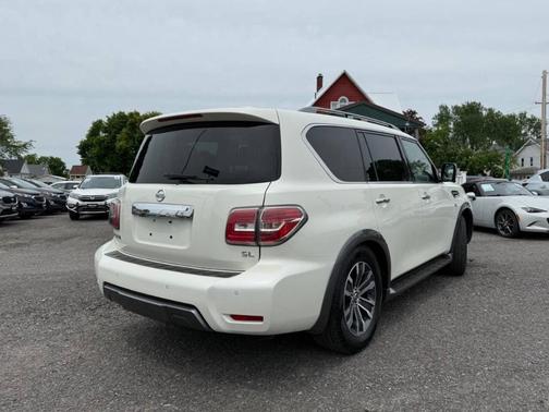 White 2019 Nissan Armada SL
