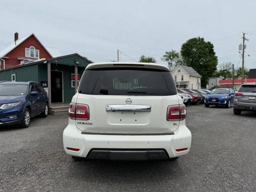 White 2019 Nissan Armada SL