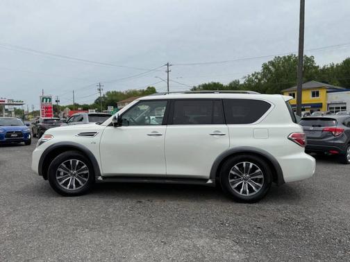 White 2019 Nissan Armada SL