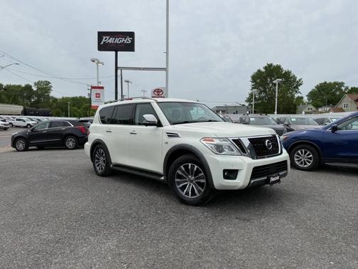 White 2019 Nissan Armada SL