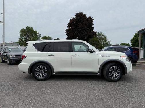 White 2019 Nissan Armada SL
