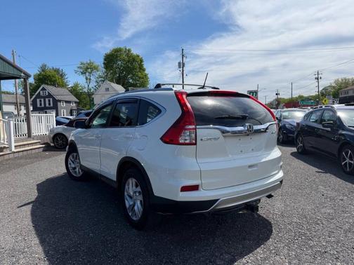 White Diamond Pearl 2015 Honda CR-V EX-L