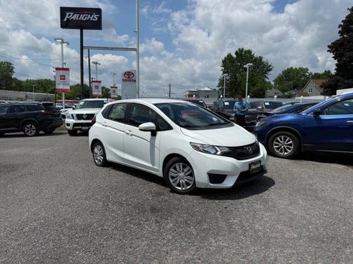 White Orchid Pearl 2017 Honda Fit LX