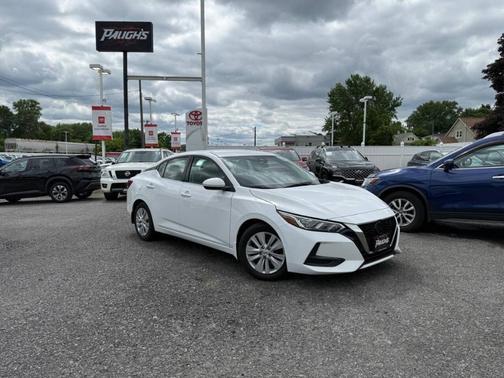 Cloud White 2022 Nissan Sentra S