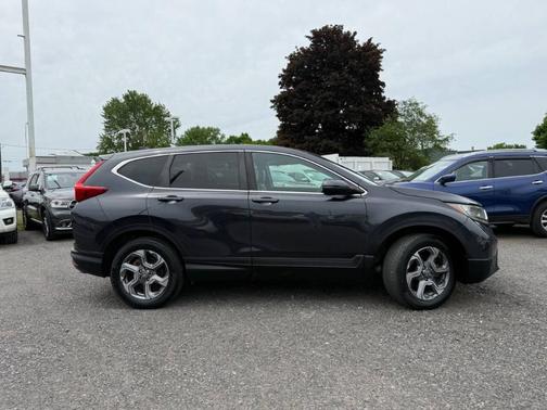 Modern Steel Metallic 2017 Honda CR-V EX-L