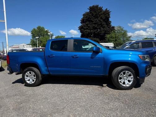 Blue 2021 Chevrolet Colorado LT