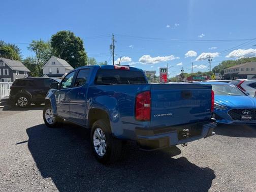 Blue 2021 Chevrolet Colorado LT