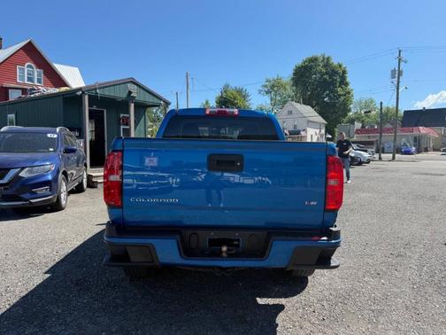 Blue 2021 Chevrolet Colorado LT