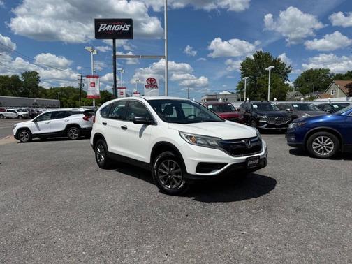 White Diamond Pearl 2016 Honda CR-V LX