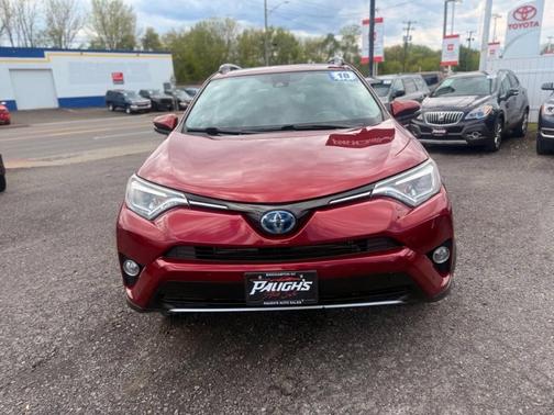 Ruby Flare Pearl 2018 Toyota RAV4 Hybrid Limited
