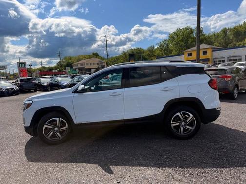 White Frost Tri-Coat 2020 GMC Terrain SLT