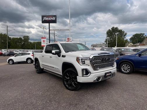 White Frost Tri-Coat 2021 GMC Sierra 1500 Denali
