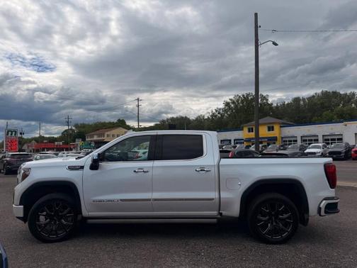White Frost Tri-Coat 2021 GMC Sierra 1500 Denali