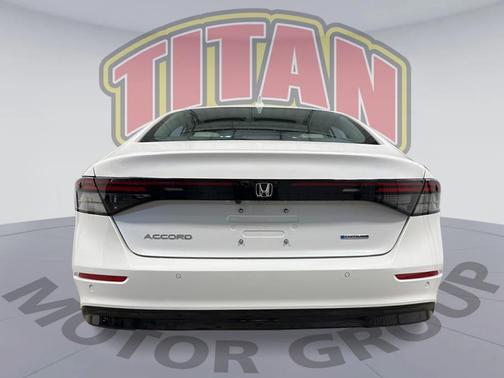 Platinum White Pearl 2026 Honda Accord Hybrid EX-L