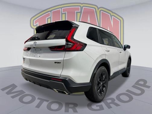 Platinum White Pearl 2026 Honda CR-V Hybrid Sport AWD